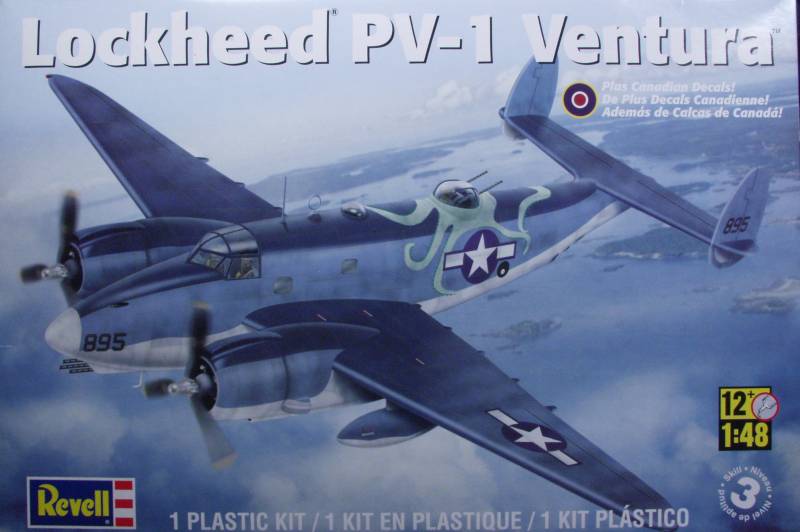Quickboost 1/48 Lockheed PV-1/Mk.II Ventura Correct Cowling # 48633 